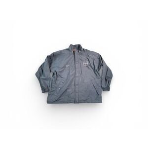 Vintage Utah State Aggies Jacket Full Zip Mens 2XL Blue NCAA Football Nike Logo